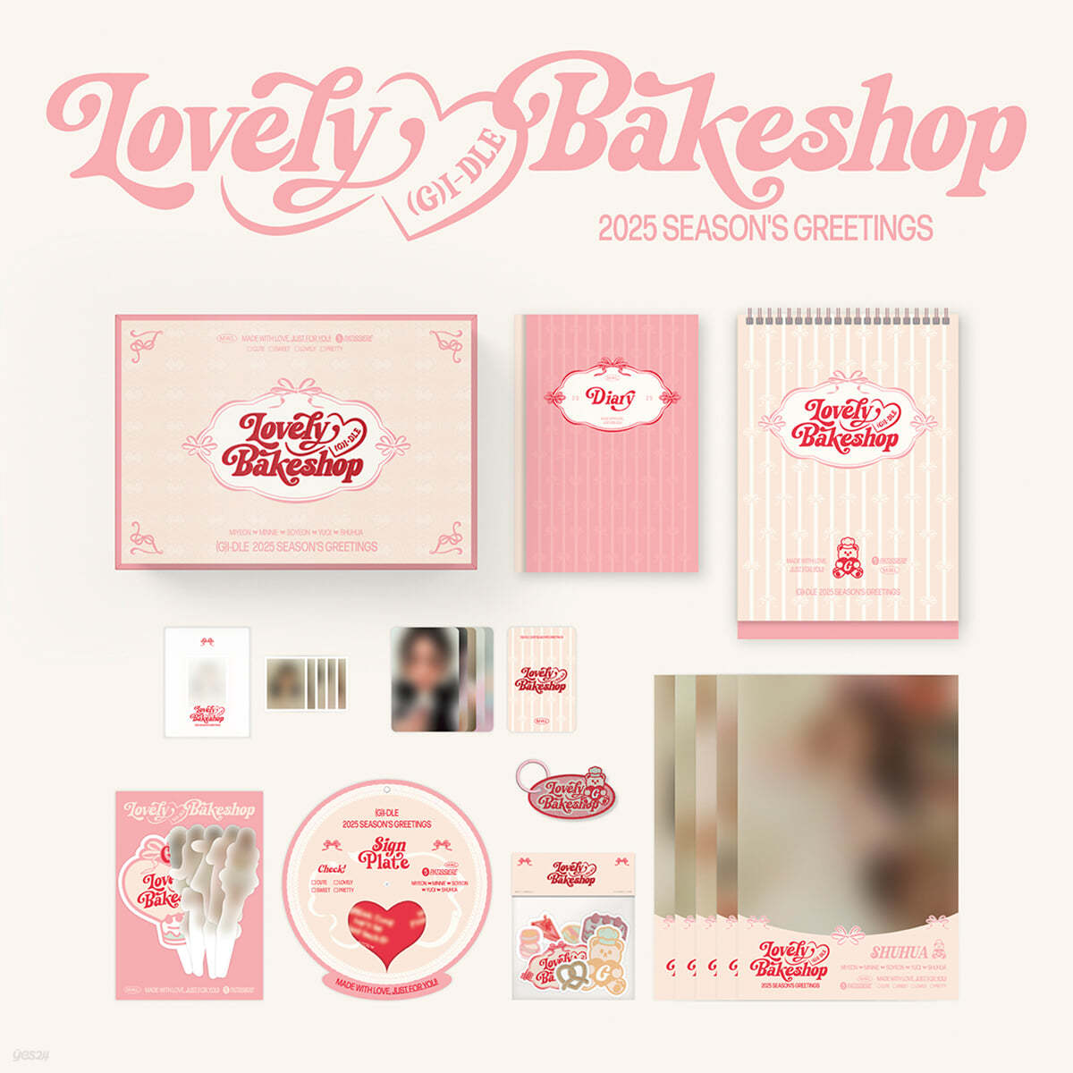 [PREORDER] (G)I-DLE <LOVELY BAKESHOP> 2025 SEASON'S GREETINGS