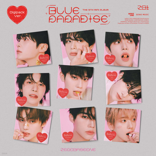 ZEROBASEONE <BLUE PARADISE> DIGIPACK VER