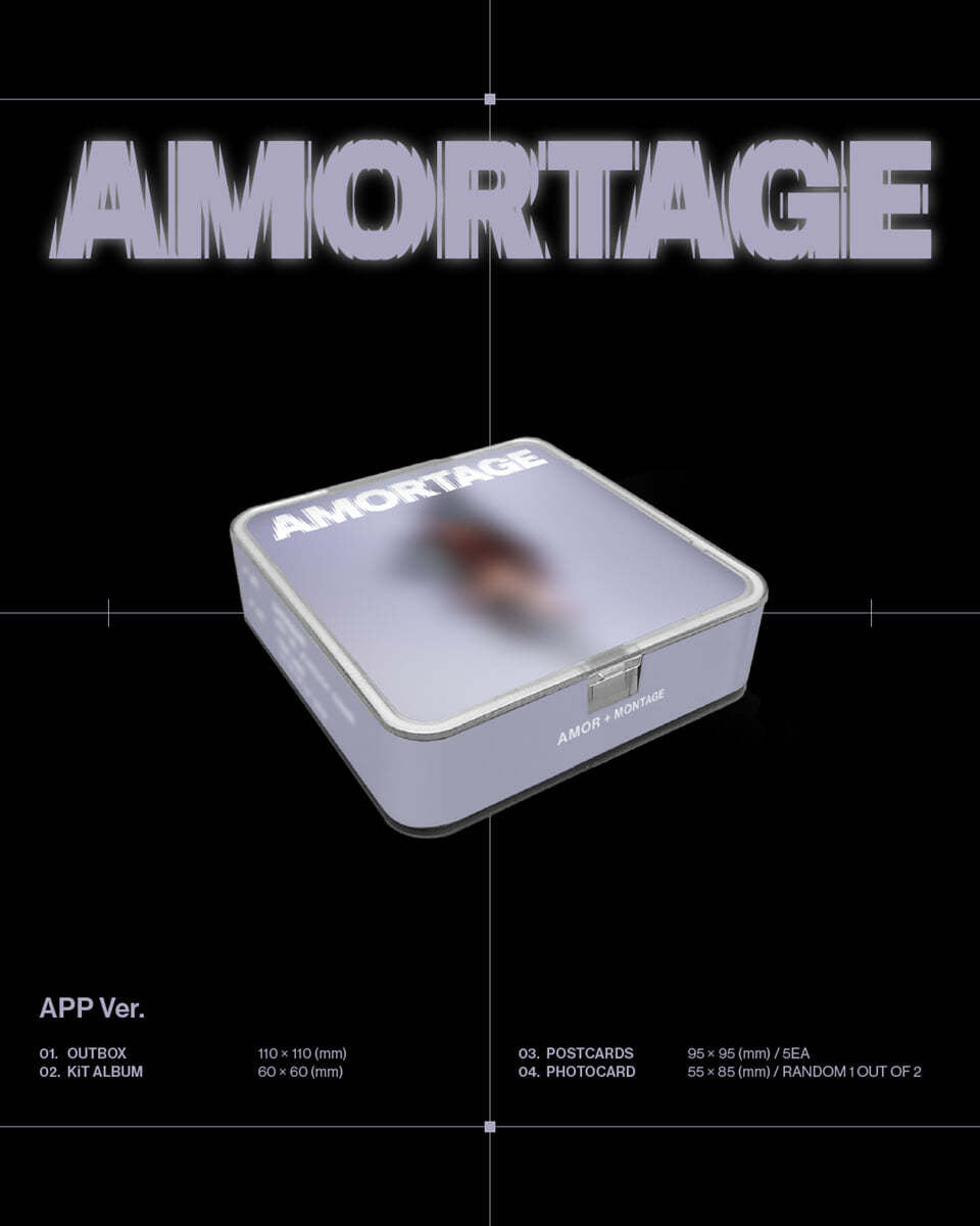 JISOO <AMORTAGE> APP VER