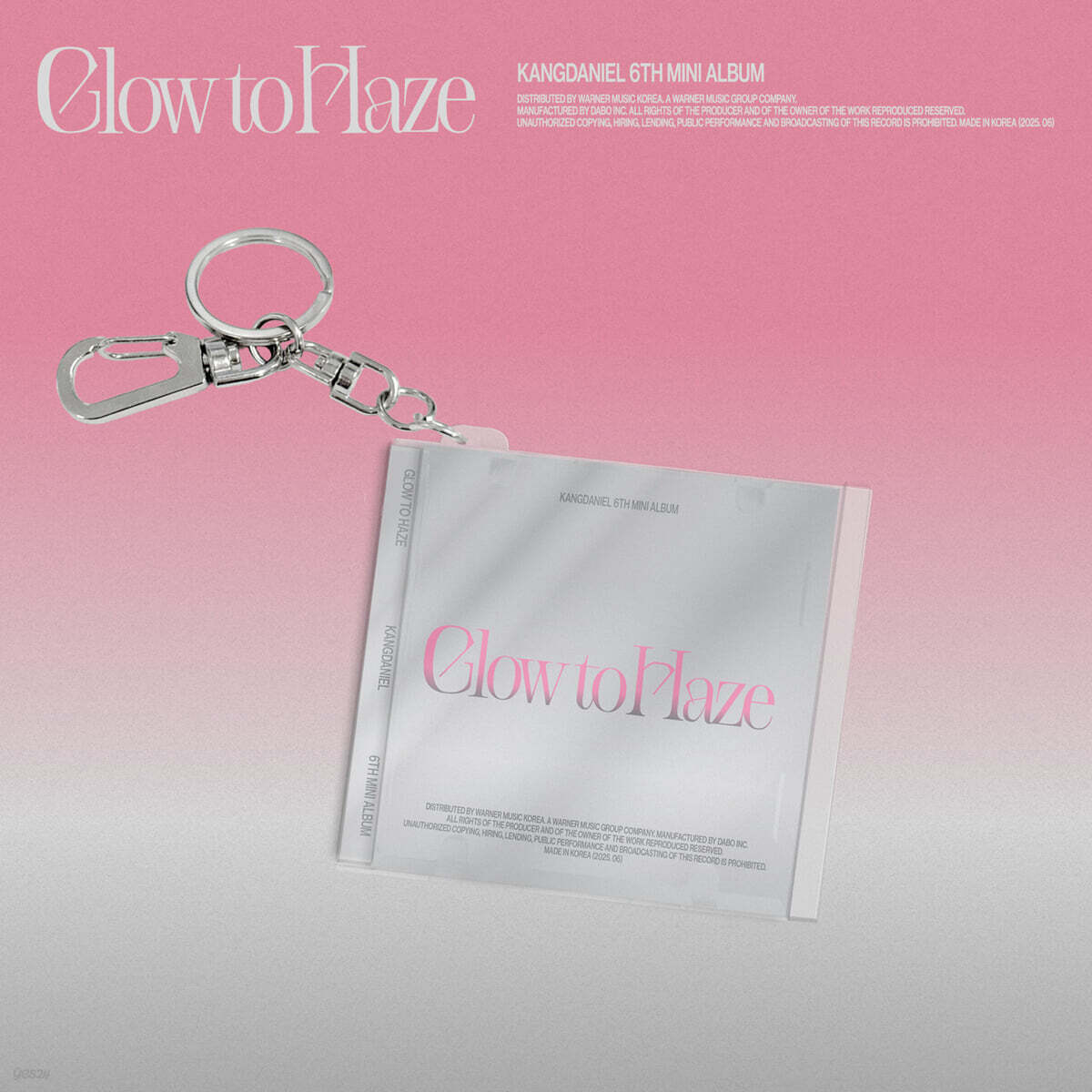 [PREORDER] KANG DANIEL <GLOW TO HAZE> MINI CD KEYRING Version