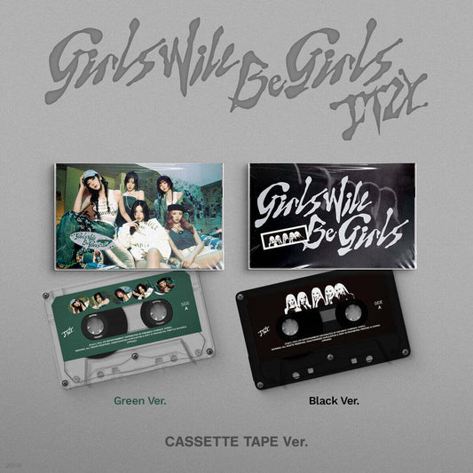 ITZY <Girls Will Be Girls> Cassette Tape Ver