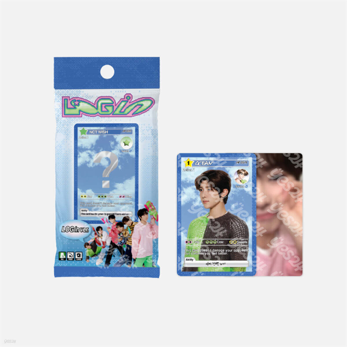 NCT WISH <LOG IN> ASIA TOUR TRADING CARD (LOG IN VER)