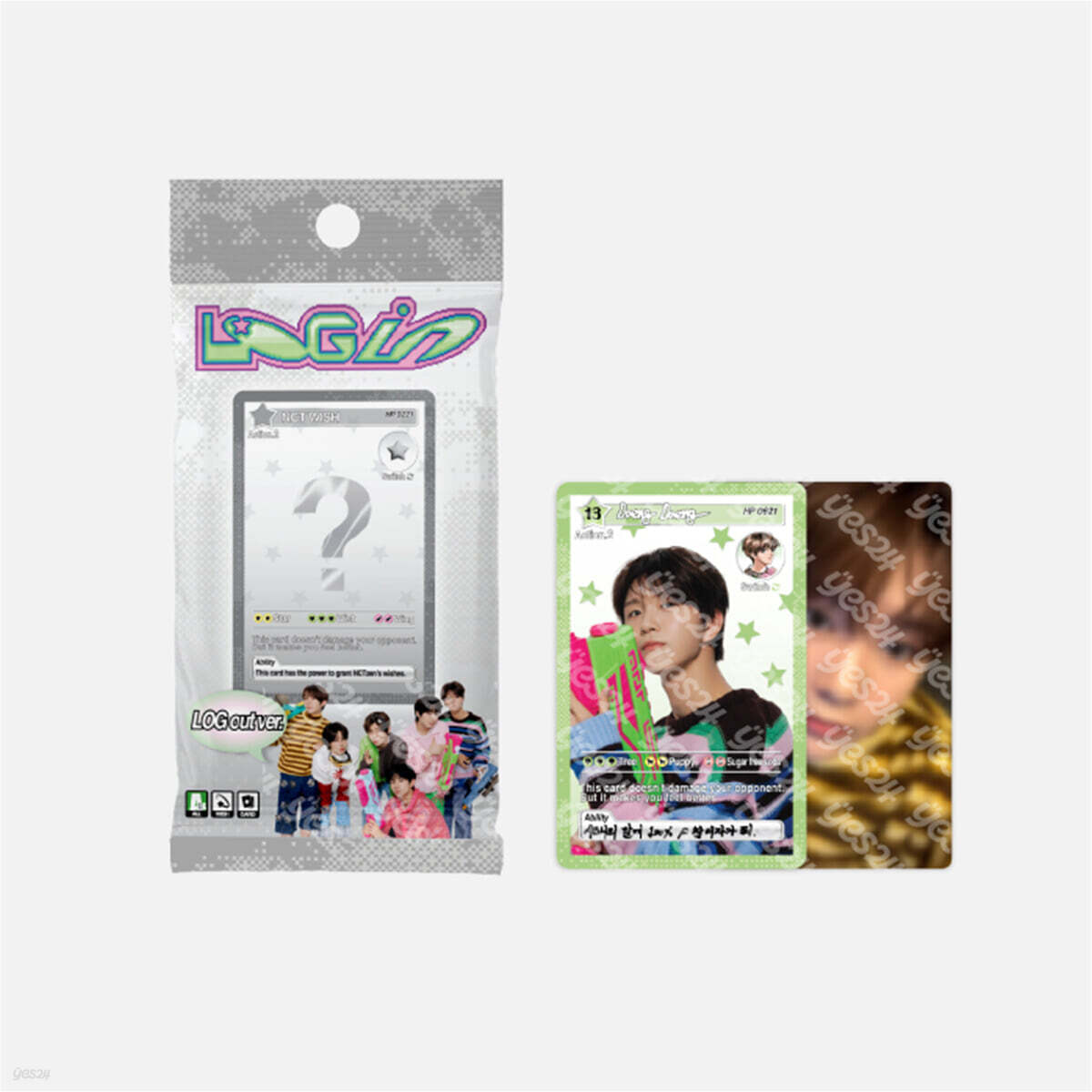 NCT 愿望<log in>亚洲巡回赛交易卡（登出版）</log>