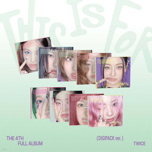TWICE <THIS IS FOR> DIGIPACK VER