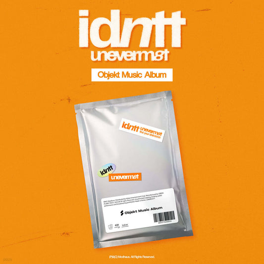 [PREORDER] idntt <unevermet> OBJEKT MUSIC ALBUM VER