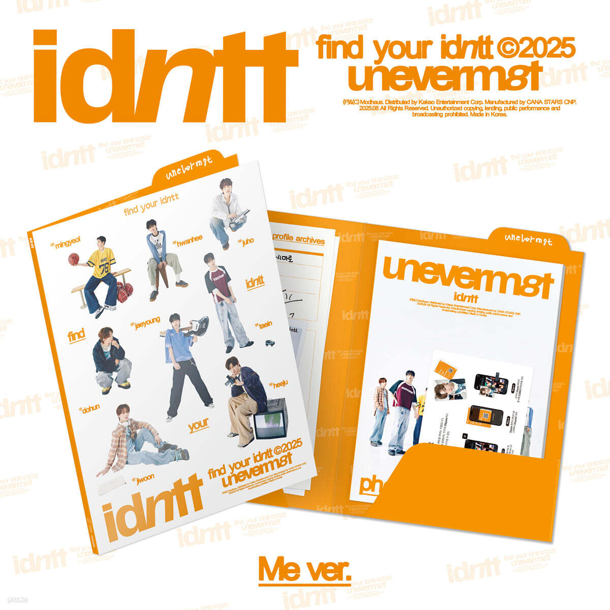 [PREORDER] idntt <unevermet> PHOTOBOOK VER