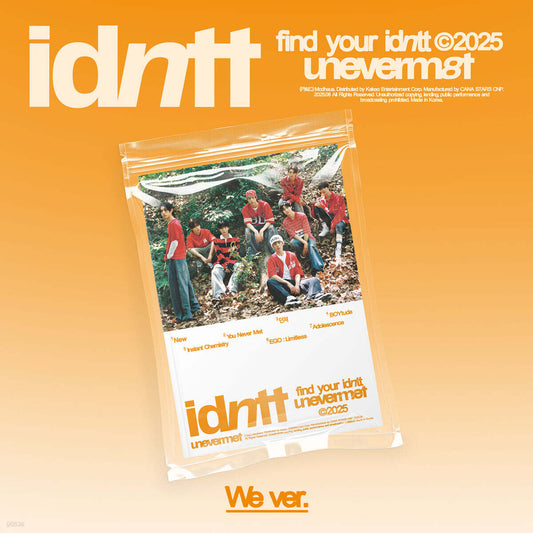 [PREORDER] idntt <unevermet> PHOTOBOOK VER