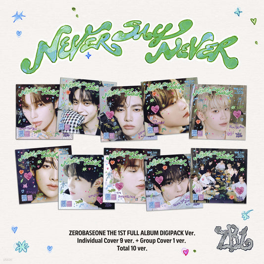 ZEROBASEONE <NEVER SAY NEVER> DIGIPACK VER