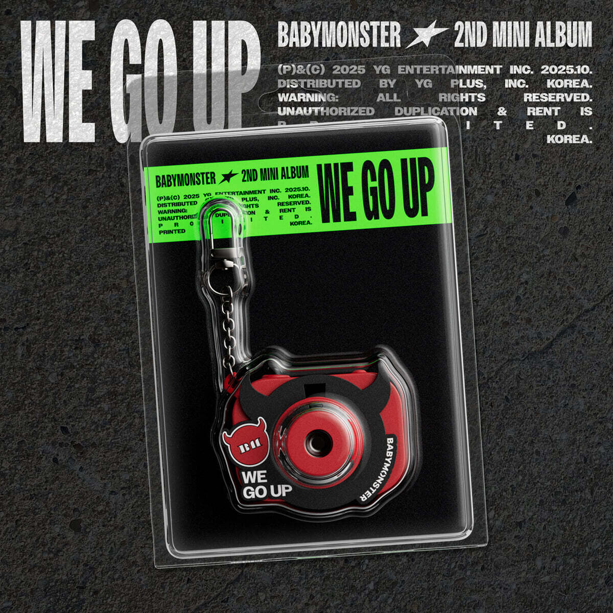 宝贝怪兽<we go up>迷你光束钥匙扣 Ver.</we>