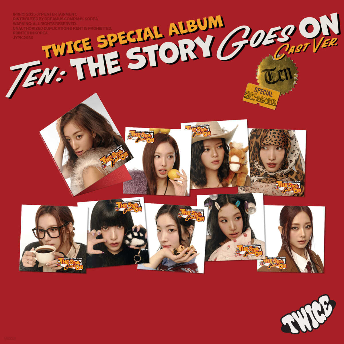 两次<ten: the story goes on>铸造版</ten:>