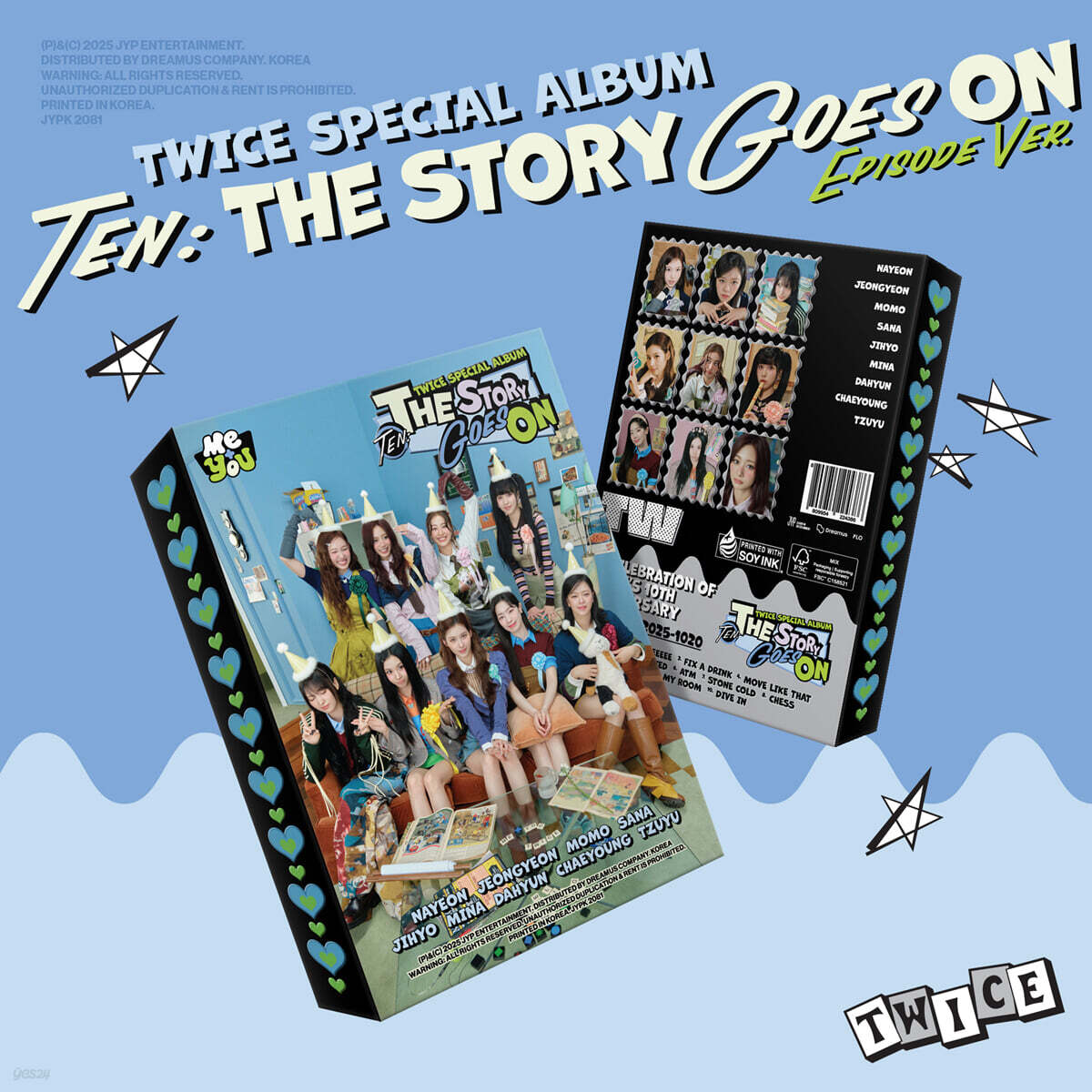 两次<ten: the story goes on>剧集版本</ten:>