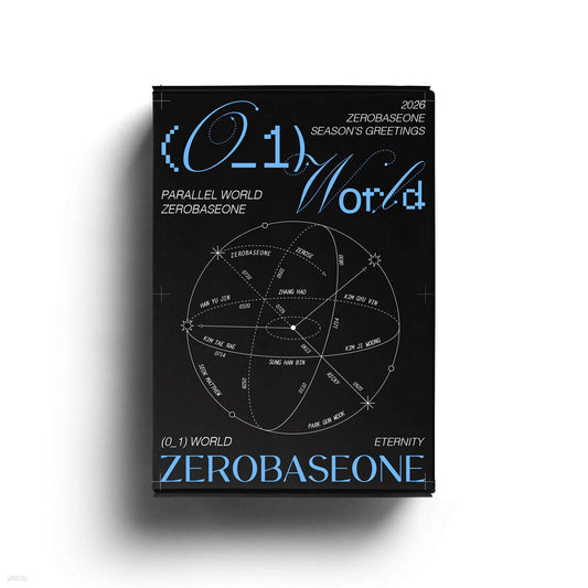 [PREORDER] ZEROBASEONE <(0_1) World> 2026 SEASON'S GREETINGS