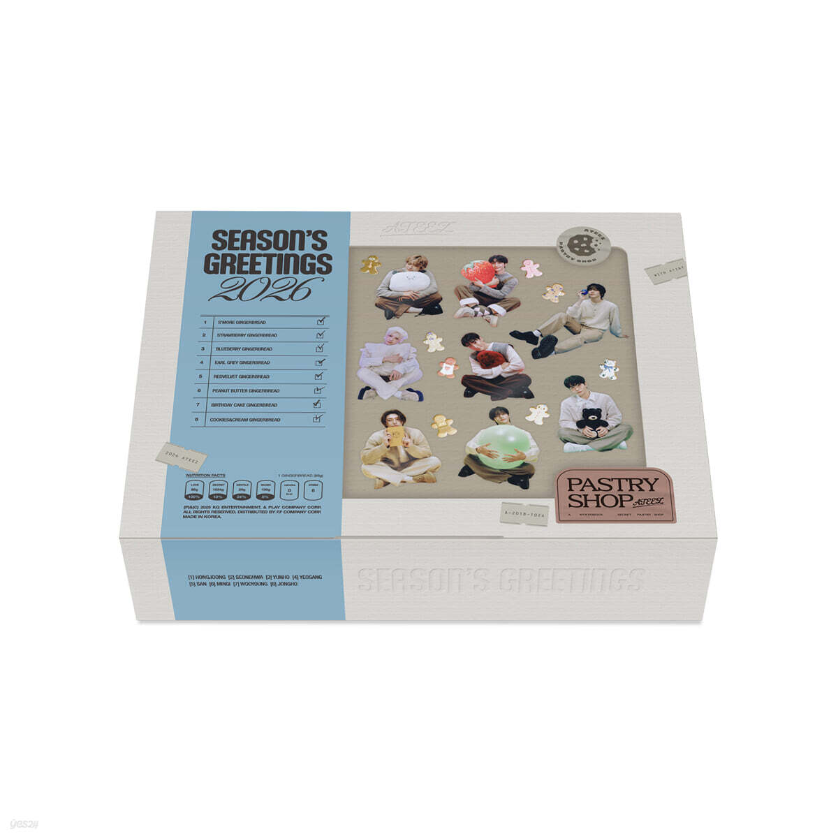 [PREORDER] ATEEZ <PASTRY SHOP> 2026 SEASON’S GREETINGS