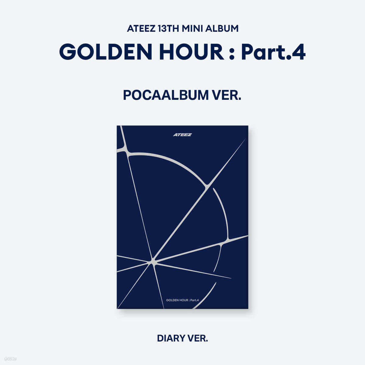 ATEEZ <GOLDEN HOUR : Part.4> POCAALBUM VER