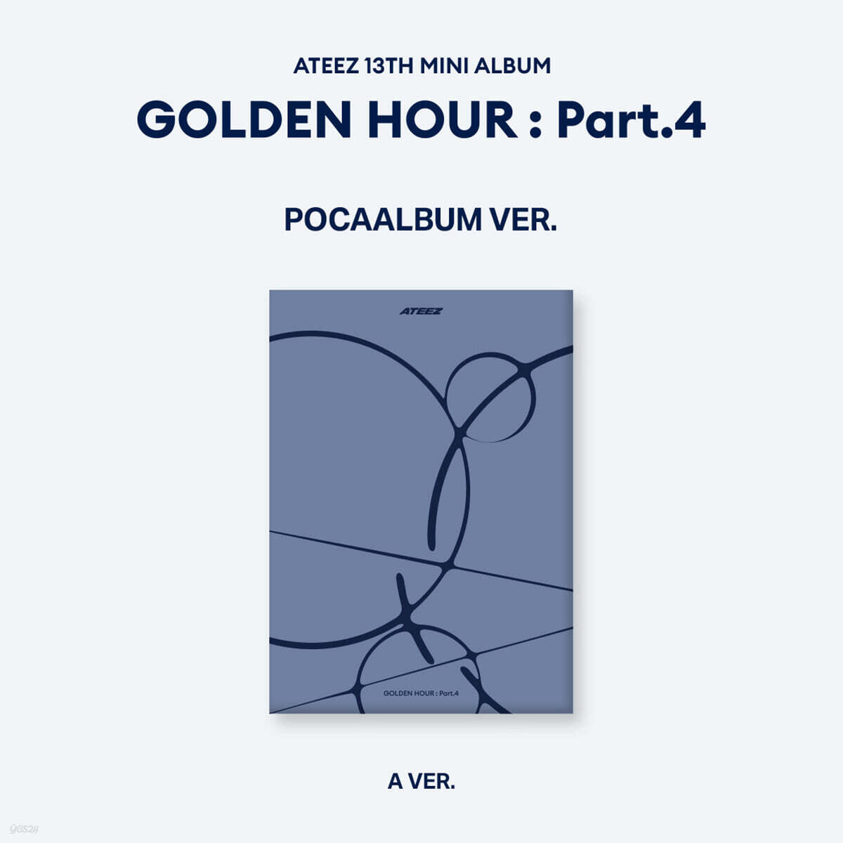ATEEZ <GOLDEN HOUR : Part.4> POCAALBUM VER