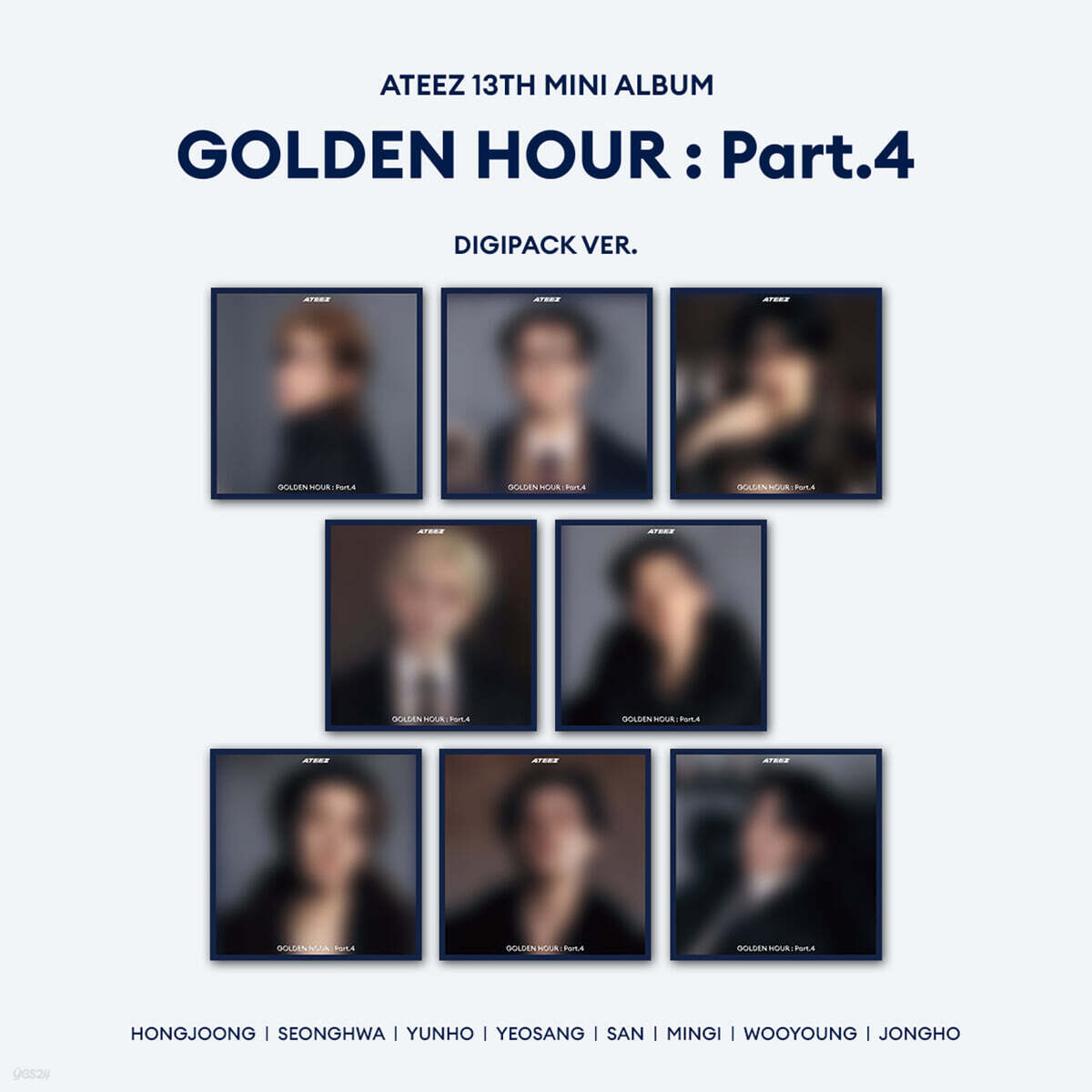 ATEEZ <GOLDEN HOUR : Part.4> DIGIPACK VER