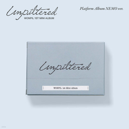 [PREORDER] WONPIL (DAY6) <Unpiltered> Platform Album NEMO ver