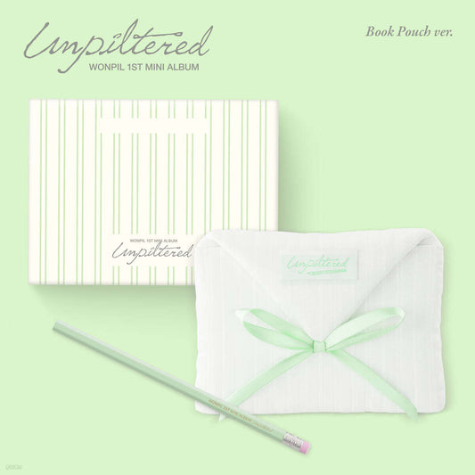 [PREORDER] WONPIL (DAY6) <Unpiltered> Book Pouch ver