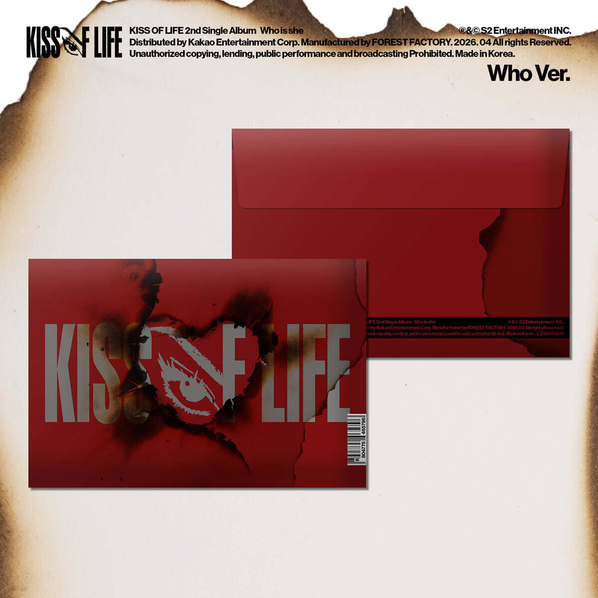 KISS OF LIFE <Who is she> WHO VER