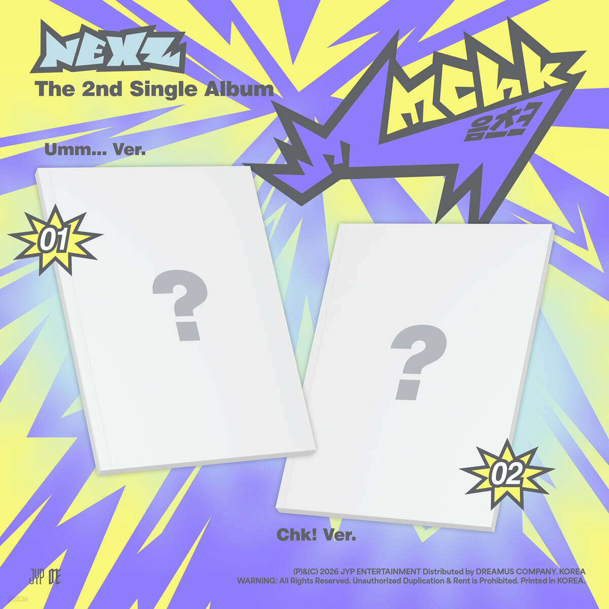 [PREORDER] NEXZ <Mmchk>