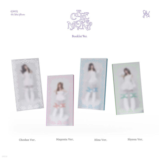 [PREORDER] QWER <CEREMONY> BOOKLET VER
