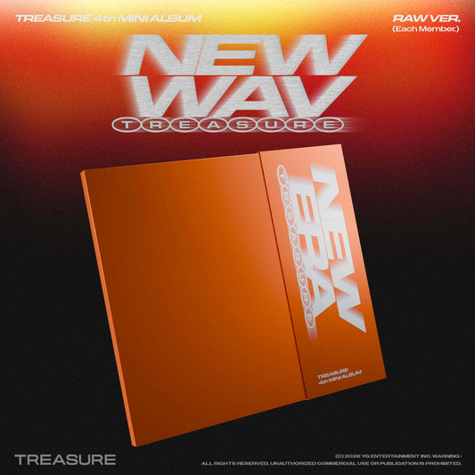 [PREORDER] TREASURE <NEW WAV> RAW VER