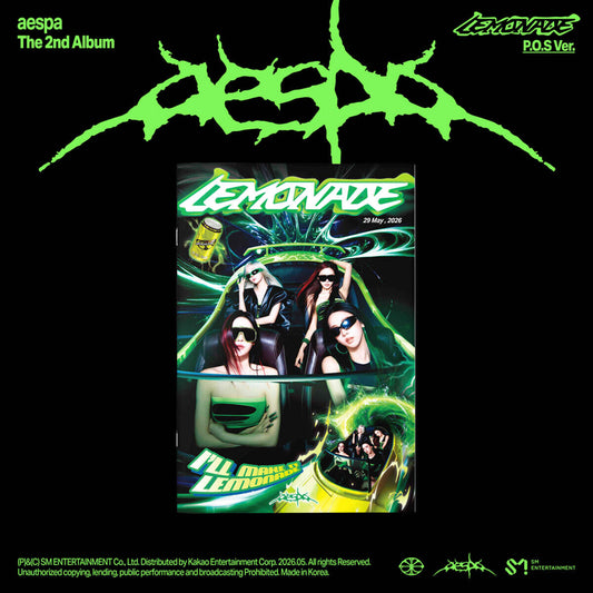 AESPA <LEMONADE> P.O.S Ver