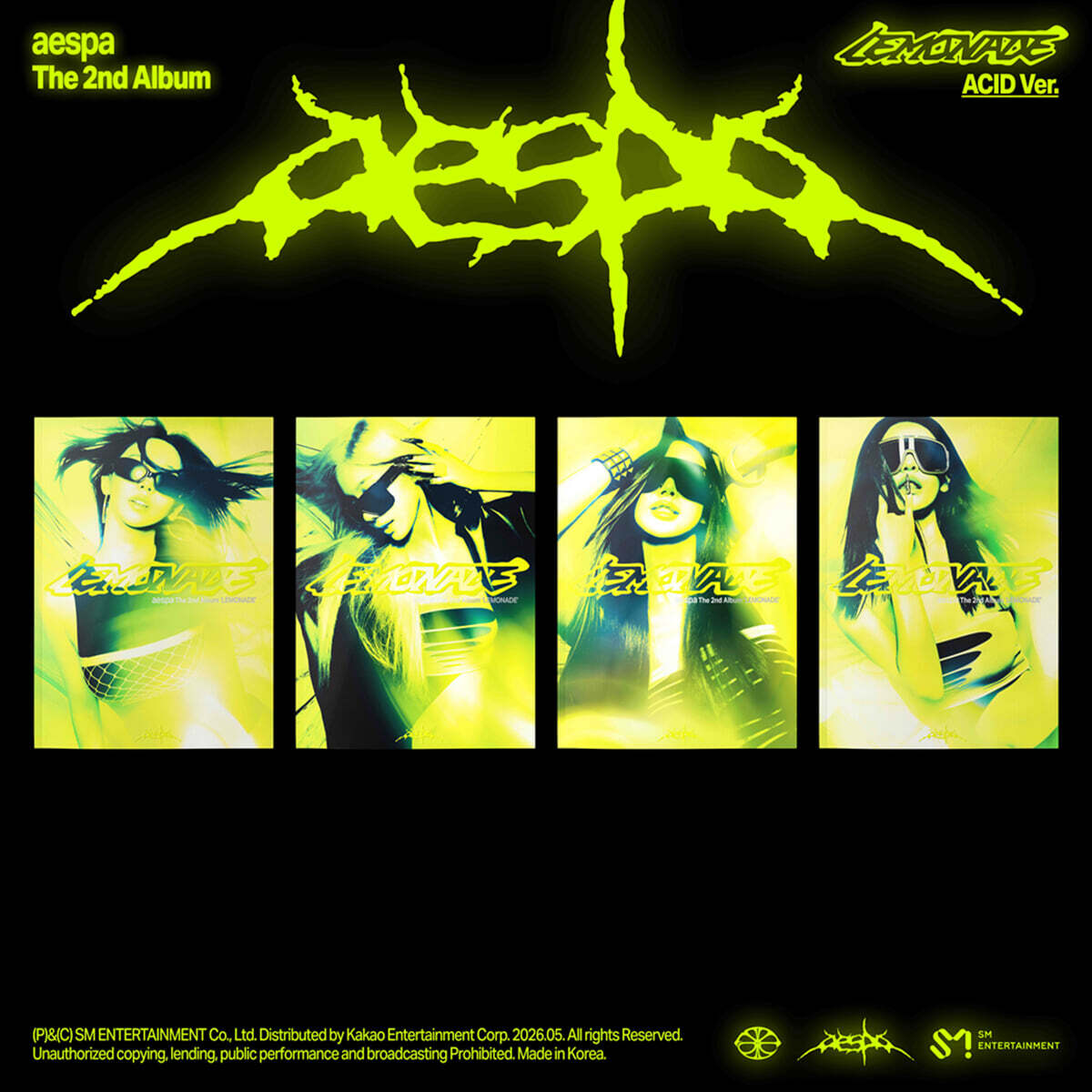 [PREORDER] AESPA <LEMONADE> ACID Ver
