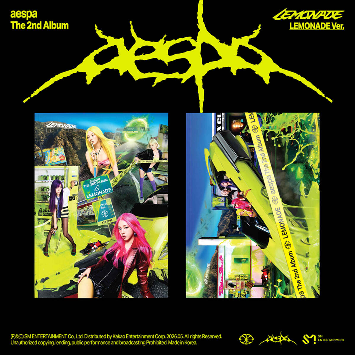 [PREORDER] AESPA <LEMONADE> LEMONADE Ver