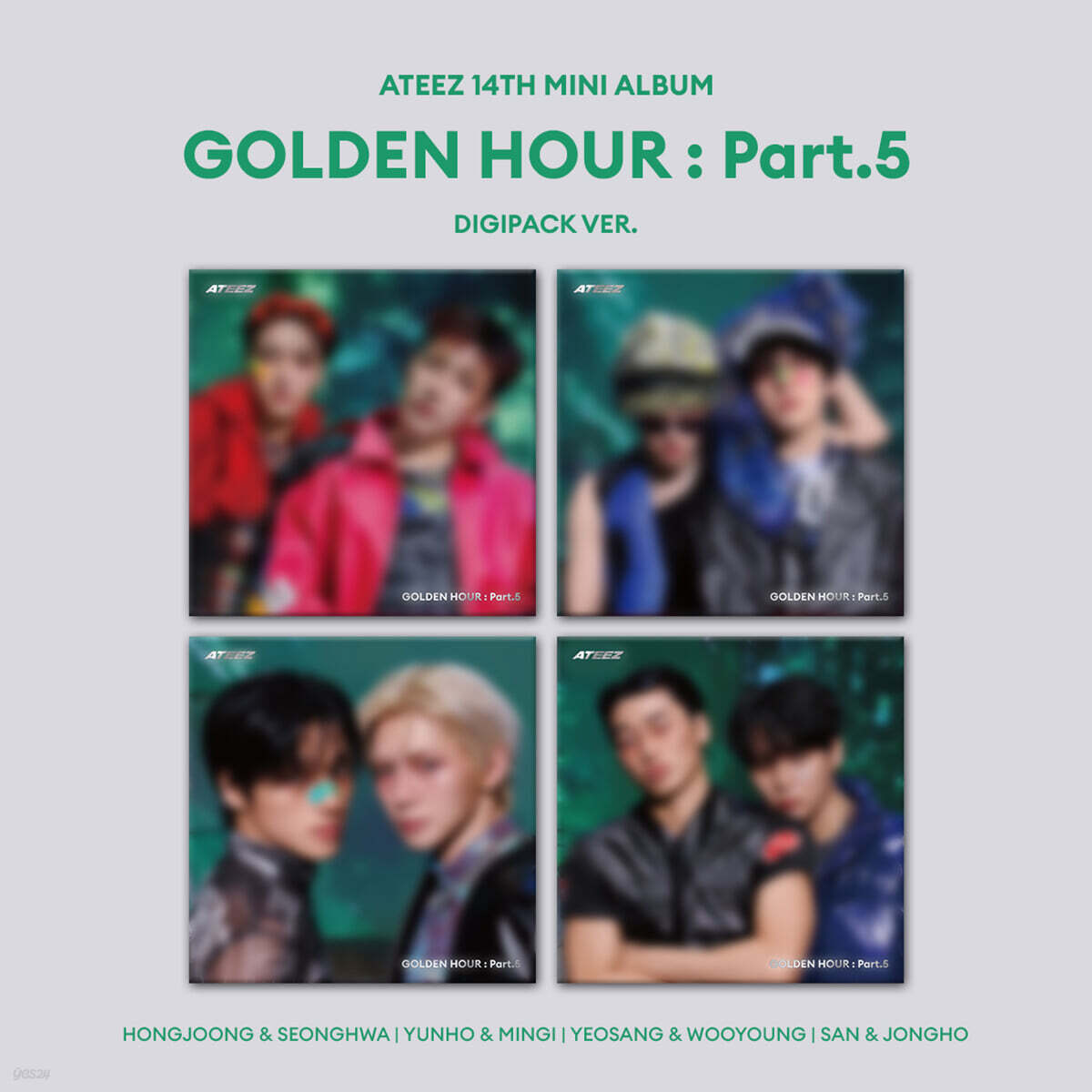 [PREORDER] ATEEZ <GOLDEN HOUR : Part.5> DIGIPACK UNIT