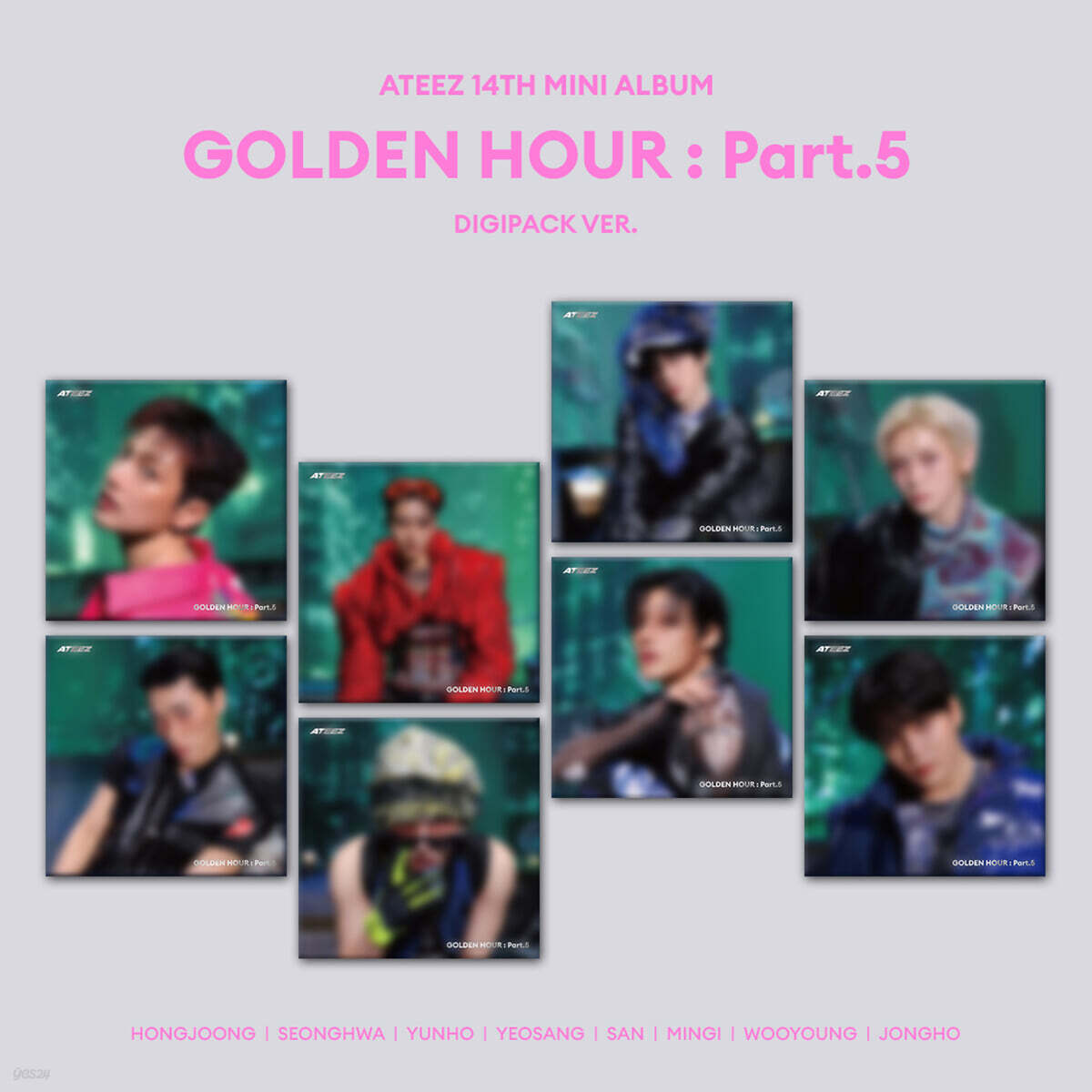 [PREORDER] ATEEZ <GOLDEN HOUR : Part.5> DIGIPACK VER