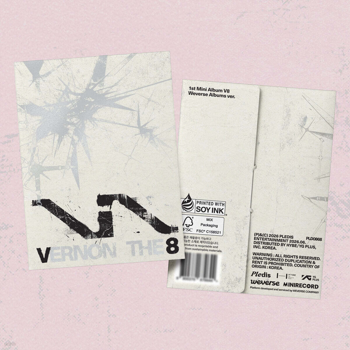 [PREORDER] SEVENTEEN V8 <V8> Weverse Albums ver