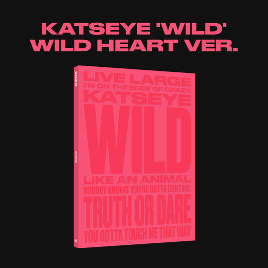 [PREORDER] KATSEYE <WILD> WILD HEART VER (International Retailer Exclusive)