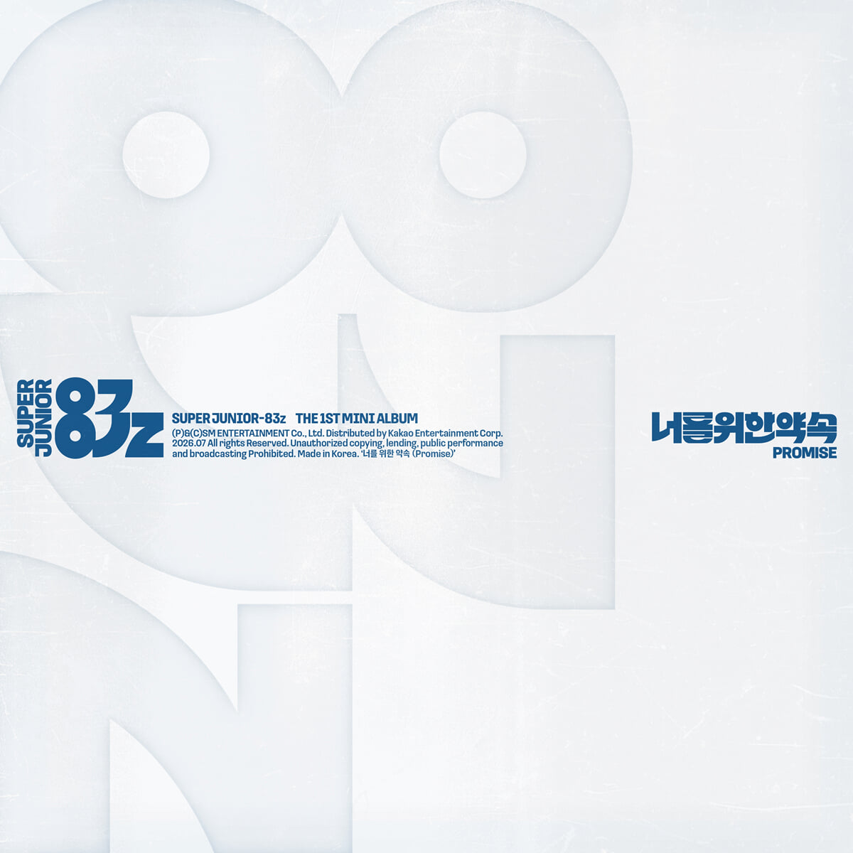 [PREORDER] SUPER JUNIOR 83Z <Promise> Cassette Tape Ver