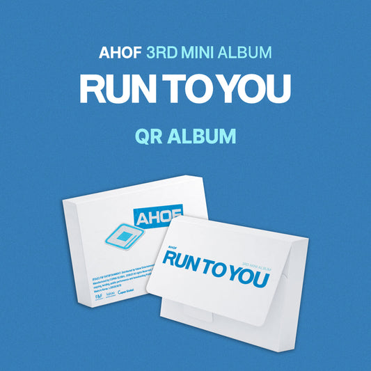 [PREORDER] AHOF <RUN TO YOU> QR ALBUM Ver