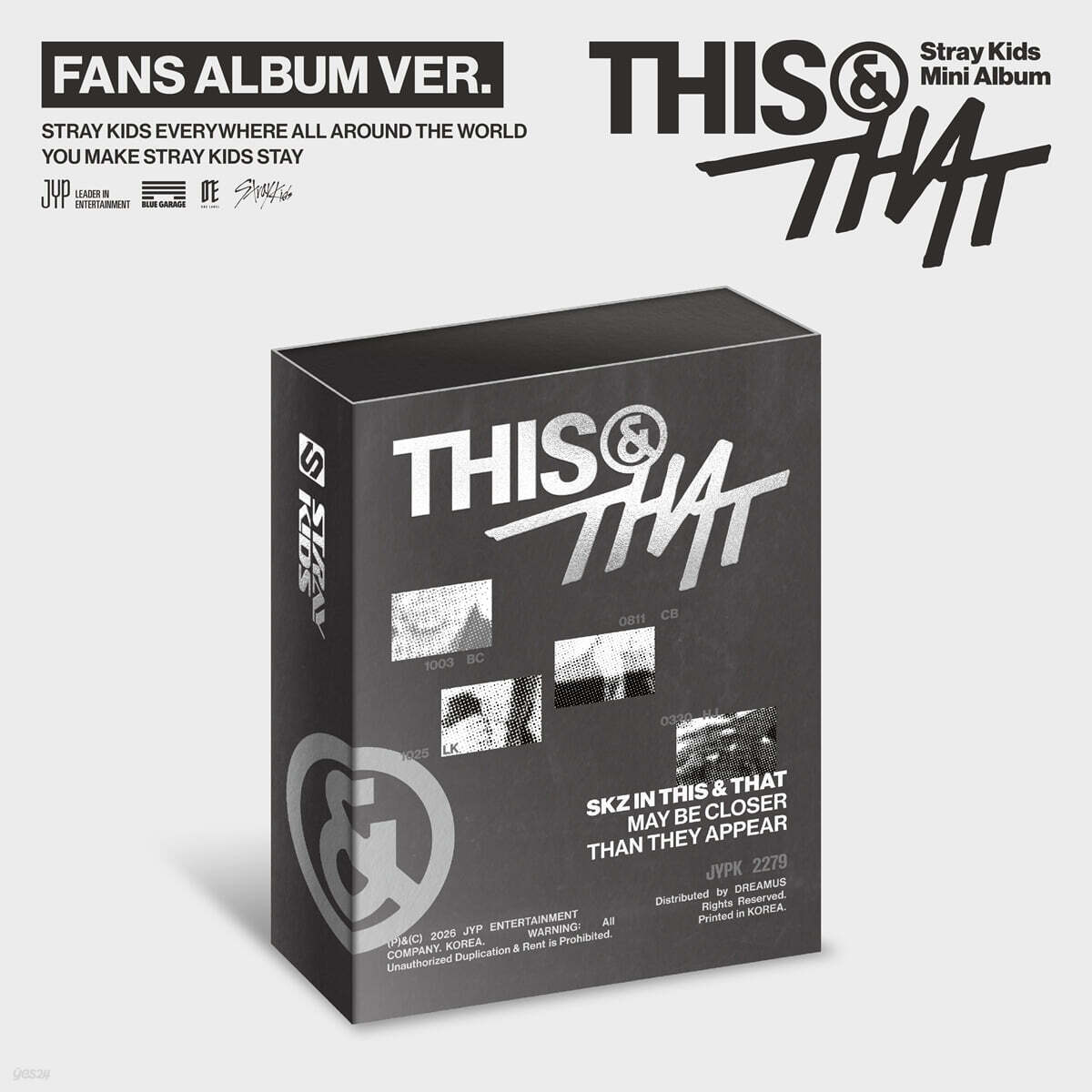 [PREORDER] STRAY KIDS <THIS & THAT> FANS ALBUM VER