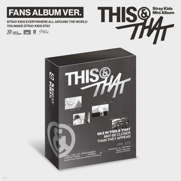 STRAY KIDS <THIS & THAT> FANS ALBUM VER