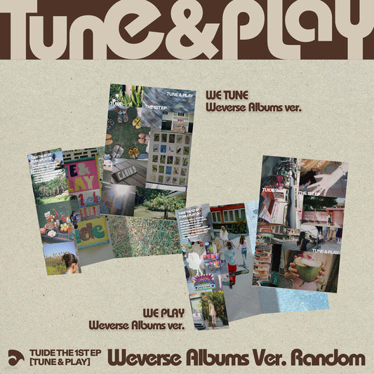 [PREORDER] TUIDE <TUNE & PLAY> Weverse Albums ver.