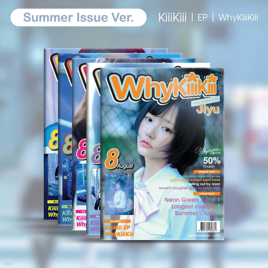 [PREORDER] KiiiKiii <WhyKiiiKiii> SUMMER ISSUE VER.