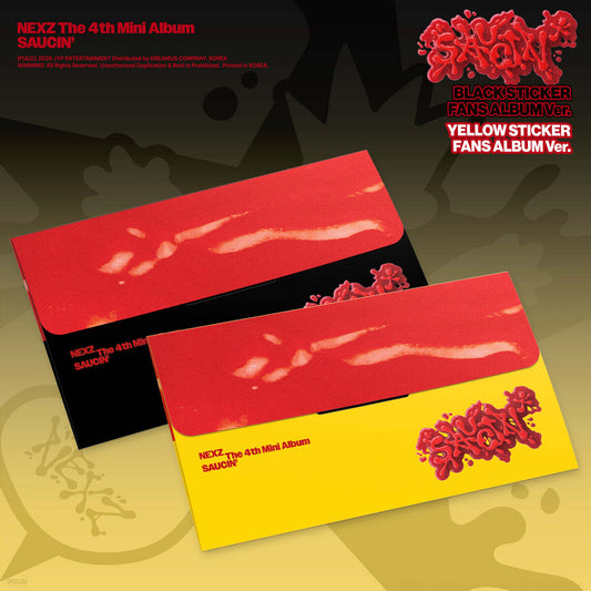 [PREORDER] NEXZ [SAUCIN’] STICKER FANS ALBUM Ver