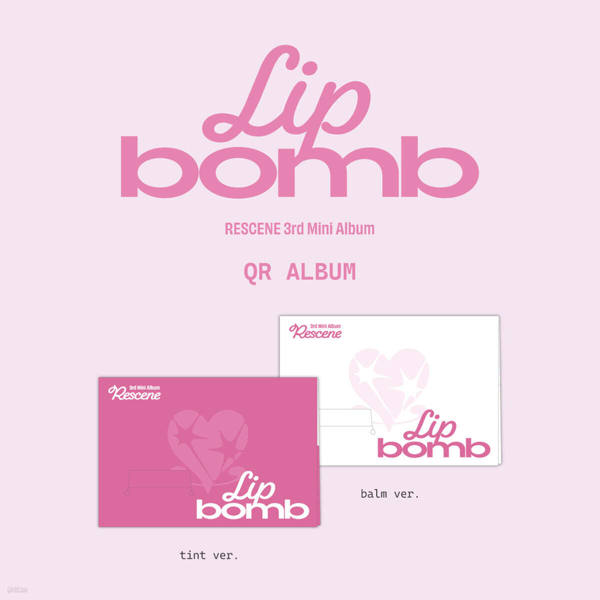 [PREORDER] RESCENE [lip bomb] photocard ver.