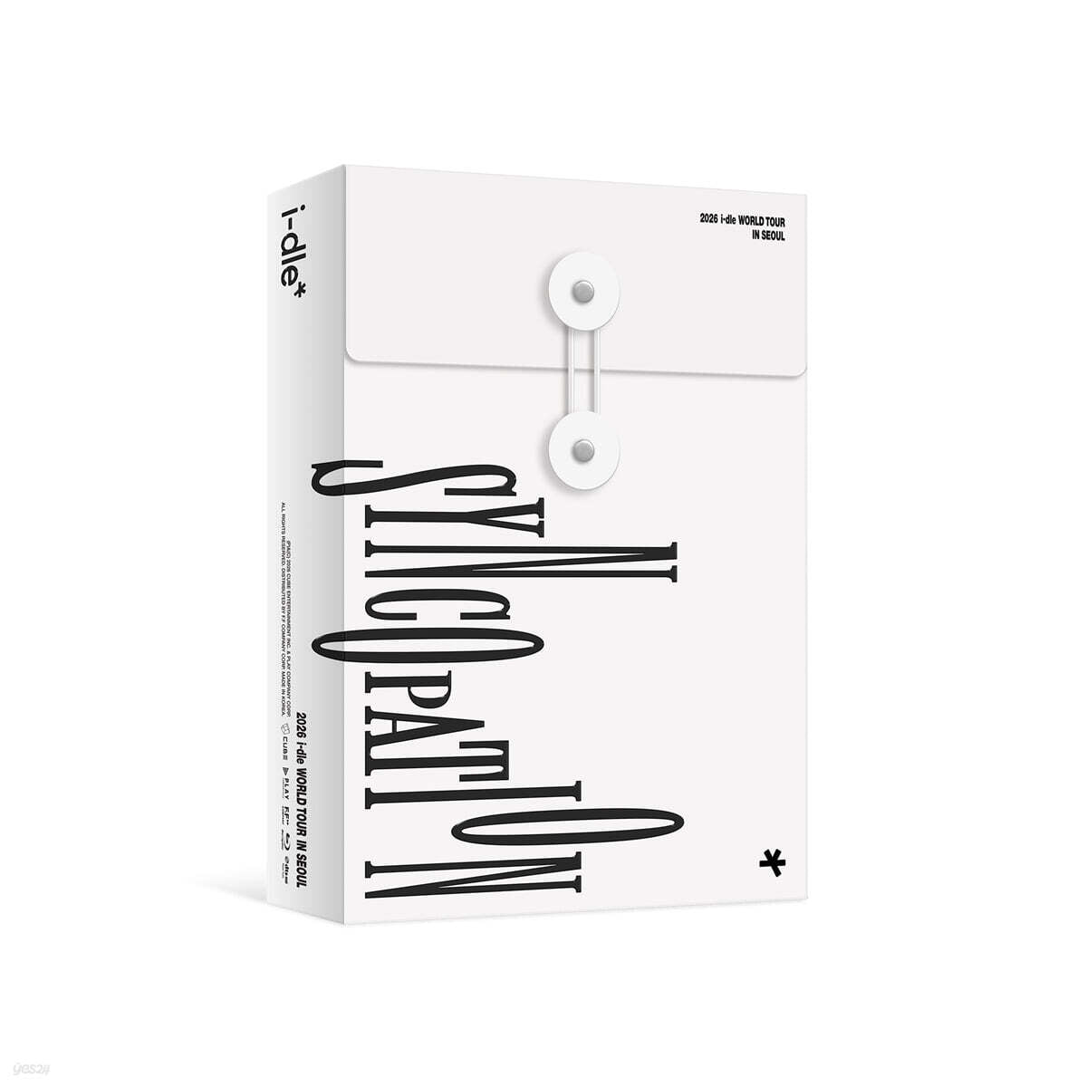 [PREORDER] I-DLE [SYNCOPATION] 2026 WORLD TOUR IN SEOUL BLU-RAY