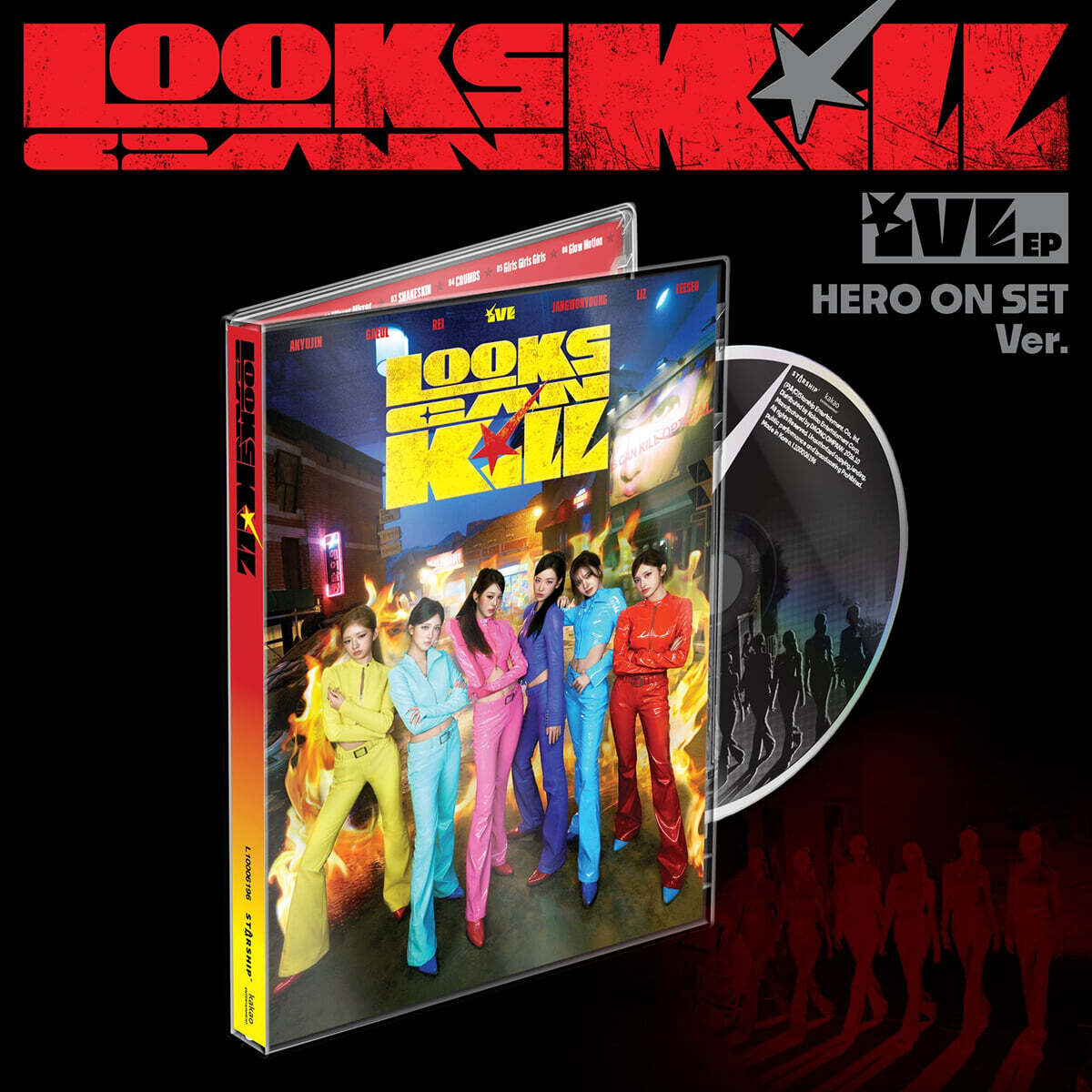 [PREORDER] IVE [ Looks Can Kill] HERO ON SET ver