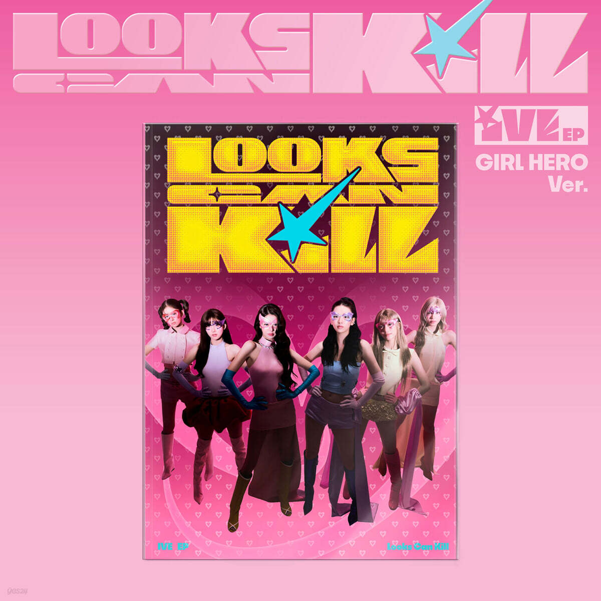 [PREORDER] IVE [ Looks Can Kill] GIRL HERO ver