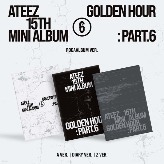 [PREORDER] ATEEZ [GOLDEN HOUR : Part.6] POCAALBUM