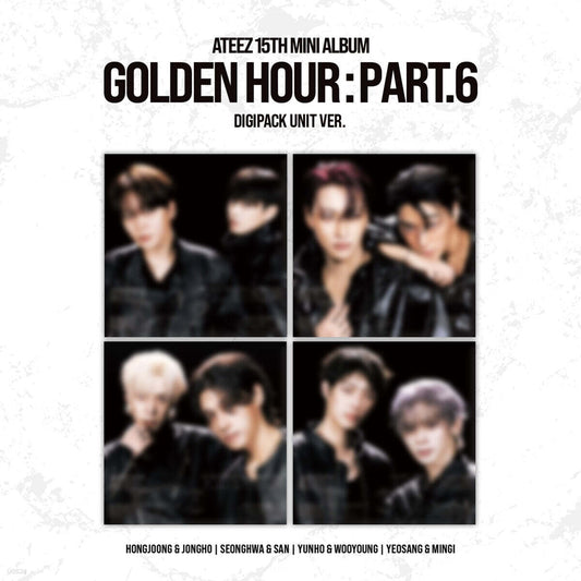 [PREORDER] ATEEZ [GOLDEN HOUR : Part.6] DIGIPACK UNIT VER