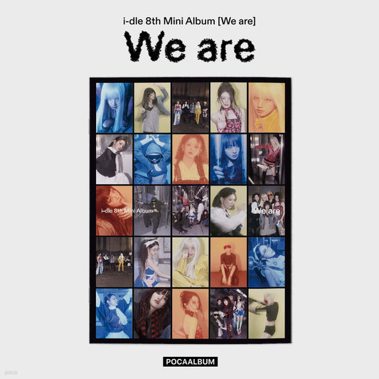 i-dle <WE ARE> 8th Mini Album POCAALBUM VER