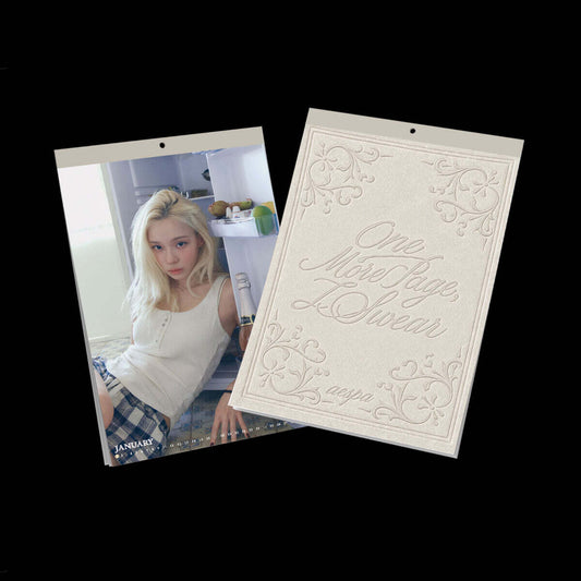 [PREORDER 18/10 CLOSED] AESPA [Just One More Page, I Swear] 2027 SEASON’S GREETING Wall Calendar