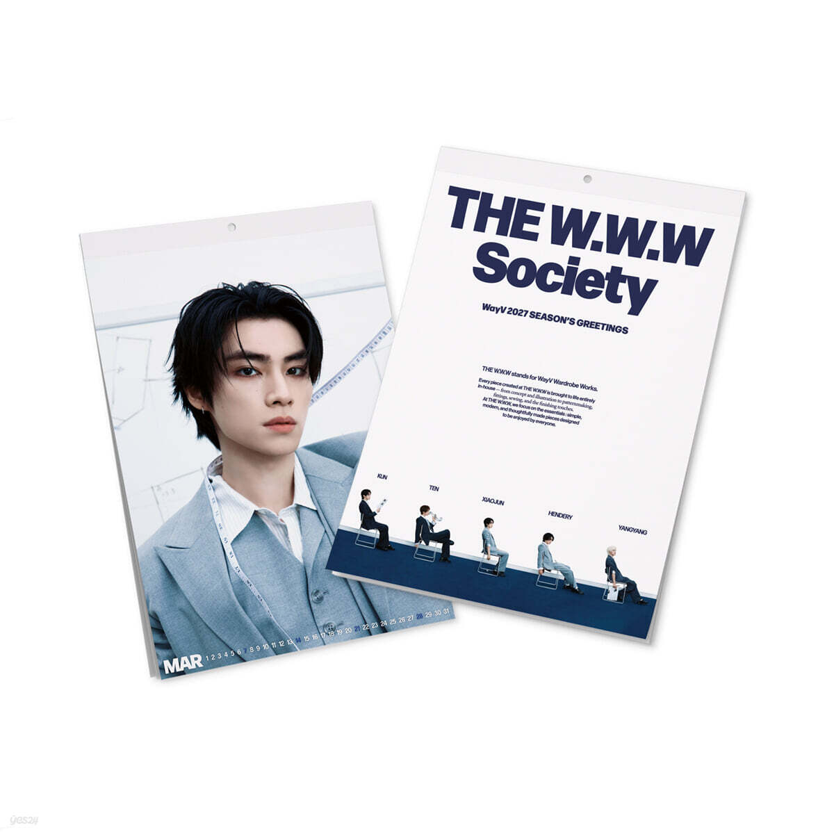 [PREORDER 18/10 CLOSED] WayV [THE W.W.W Society] 2027 SEASON’S GREETING Wall Calendar