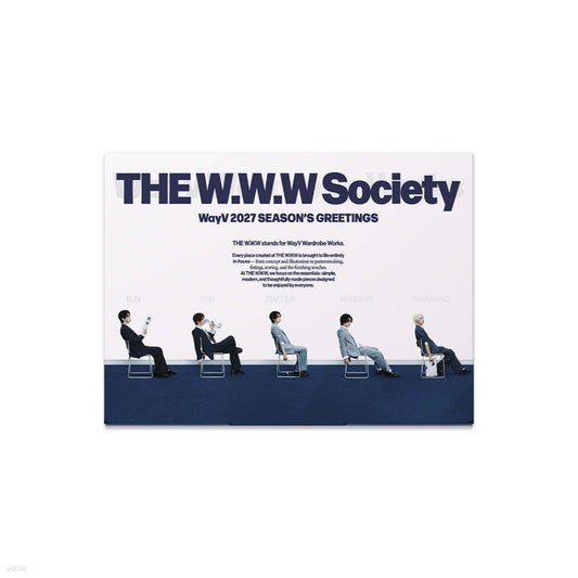[PREORDER 18/10 CLOSED] WayV [THE W.W.W Society] 2027 SEASON’S GREETING